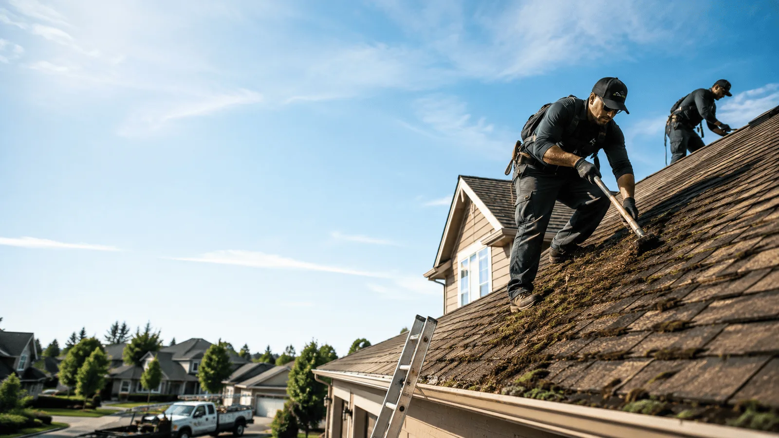 Roof Moss Removal in Fairfield, NJ near me